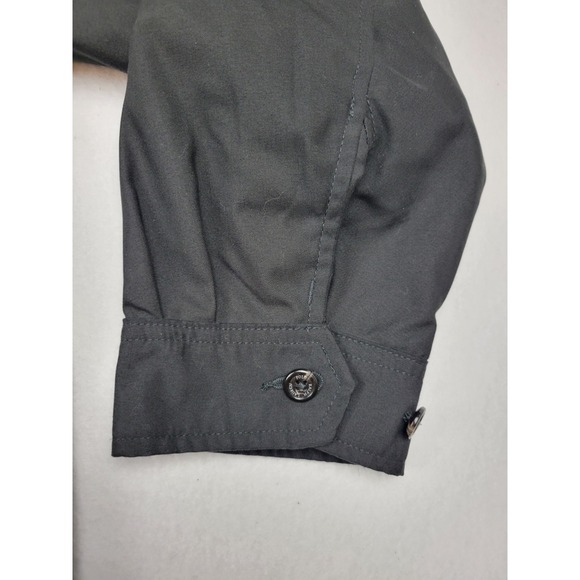 Vintage Polo Ralph Lauren Bomber Black Jacket Harrington Plaid Lining 2XB Big - Picture 5 of 10